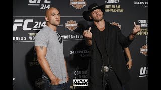 UFC 214: Robbie Lawler vs. Donald Cerrone Staredown - MMA Fighting