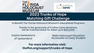 2023 Trunks of Hope  | The Florida Holocaust Museum