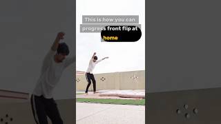 Easiest way to do a perfect Front flip at home 💯✅ #frontflip #tutorial @hamzas-lifee