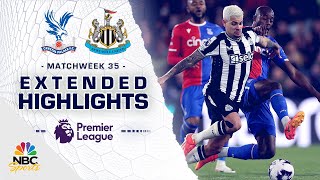 Crystal Palace v. Newcastle United | PREMIER LEAGUE HIGHLIGHTS | 4/24/2024 | NBC Sports
