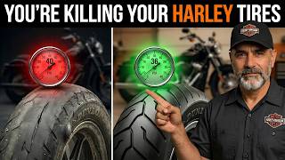 STOP Setting Your Harley Tires to 40 PSI! (You're Destroying It)