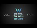 wedrive overview of the main app functions