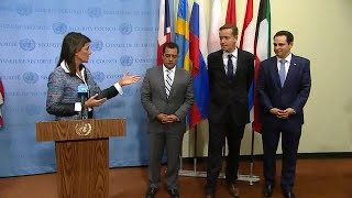 The situation in Nicaragua - USA \u0026 OAS - Media Stakeout (5 September 2018)