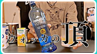 安すぎて美味すぎるウォッカ飲んでみた【ピナクルウォッカ】