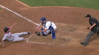 WSH@LAD: Umpires review out at home, confirmed in 7th