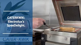 Electrolux's SpeeDelight: A comparison to a normal panini press.