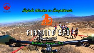 Mi bajada 🚵‍♂️💨 de Competencia 🏁💪🏻 XCO en Mollebaya MTB