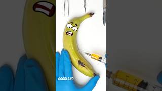 Goodland | Banana surgery 🫢 #goodland #shorts #doodles #doodlesart