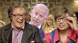 Joe Biden Jibberish Say What? Let's Go Brandon Austin Powers Edition (Try Not To Laugh)