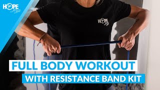 Hope Fitness Gear | Resistance Band Kit Workout | Full Body