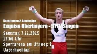 TSV Unterhaching | Exquisa Oberbayern gg. STTV Singen | Wettkampf am 7.11.2015 - Trailer