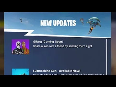 NEW GIFTING SYSTEM IN FORTNITE COMING SOON! NEW FORTNITE UPDATE ...