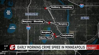 MPD chief calls early morning crime spree 'brazen'