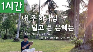 [1시간 반복재생] [찬송가 302장] 내 주 하나님 넓고 큰 은혜는 (The Mercy of God is an Ocean Divine)ㅣ호연하다