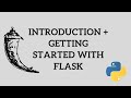 Python Flask Tutorial - Introduction + Getting Started With Flask