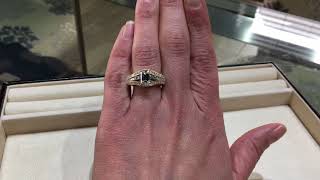 MJ Gabel Featured Piece of the day *Emerald Cut Diamond Ring*