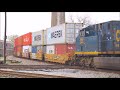 railfanning cordele georgia march 2020 4k