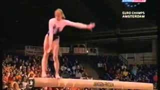 Irina Krasnyanskaya - 2004 European Championships EF - Balance Beam