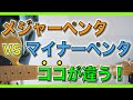 【もう混乱しない】メジャーペンタとマイナーペンタの違いを分かりやすく解説します。