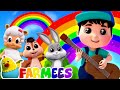 Rainbow Colors Song | Learn Colors | Baby Songs & Preschool Rhymes by Farmees