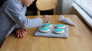 Montessori-style Play In Action - Felt Cookie Baking from Farm Fresh Toys