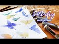 10 Easy Watercolor Butterflies | Step-by-Step for Beginners