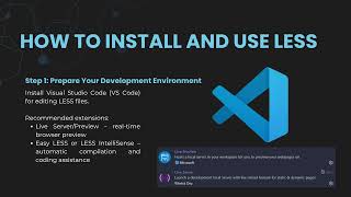 LESS CSS Tutorial for Beginners | Why LESS is More (Step-by-Step Login Page Project)