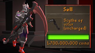 The Scythe Is 1,700,000,000GP Right Now.... Lets Make Some Money