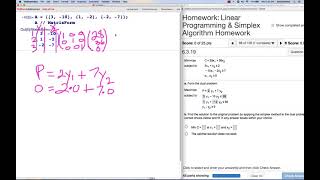 Duality in Linear Programming using Wolfram Mathematica and Pearson....