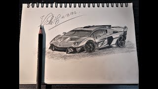 Drawing Lamborghini, EP3 #art #drawing #lamborghini #วาดรูป #ແຕ້ມຮູບ