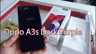 Oppo A3s Dark Purple color