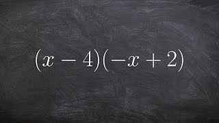 Multiplying Two Binomials - Math Tutorial