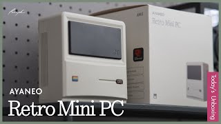 レトロデザインで話題の『AYANEO Retro Mini PC』を買ってきた！小さくて可愛い見た目から想像できない快適さに感動。