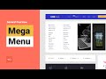Enhanced Menu Widget (formerly Mega Menu) | Tutorial by Without Code