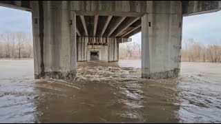 Уровень реки Ульба повысился в Усть-Каменогорске. LIVE