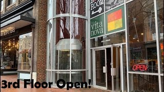 3rd Floor Finally Open! Scenic US Hydraulic Elevator at 310 E Main St in Charlottesvile, VA