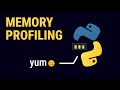 Memory profiling in Python in one line of code
