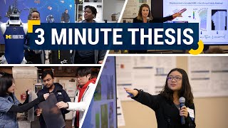 Three Minute Thesis Competition (3MT®) | Engineering Graduate Symposium