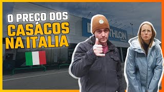 COMPREI CASACOS DE INVERNO NA ITÁLIA: Preços na Decathlon + Burocracias da Cidadania Italiana!