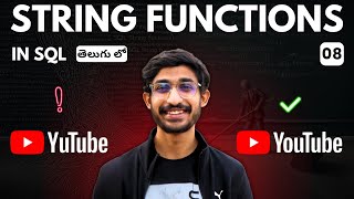String Functions in SQL | Telugu