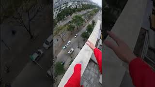 Parkour vs Money Heist 2 - Escape the Policia / Epic POV PARKOUR #shorts