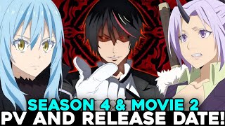 THAT TIME I GOT REINCARNATED AS A SLIME SEASON 4 RELEASE DATE \u0026 TRAILER - [Slime Movie 2]