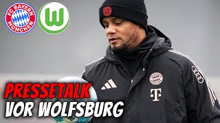 LIVE 🔴 Pressetalk vor FC Bayern - VfL Wolfsburg | Bundesliga