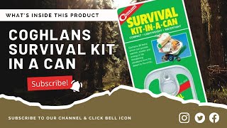 Coghlans Survival Kit In A Can - What's Inside?