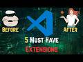 5 VS Code Extensions Every Developer Should Know