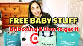 FREE BABY STUFF 2023 ( Unboxing & How to get it | Mom life
