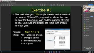 COMPFP1 - Visual Basic Looping ( Part 2 )