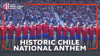 Chile's FIRST EVER Rugby World Cup National Anthem!