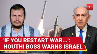 Houthi Boss Dares Trump, Issues Roaring Ultimatum To Israel \u0026 Warns Arabs | 'You'll Remain Slaves'