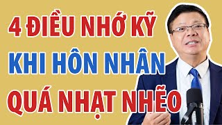 4 Điều Nhớ Kỹ Khi Hôn Nhân Trở Nên Nhạt Nhẽo | Đinh Đoàn Official